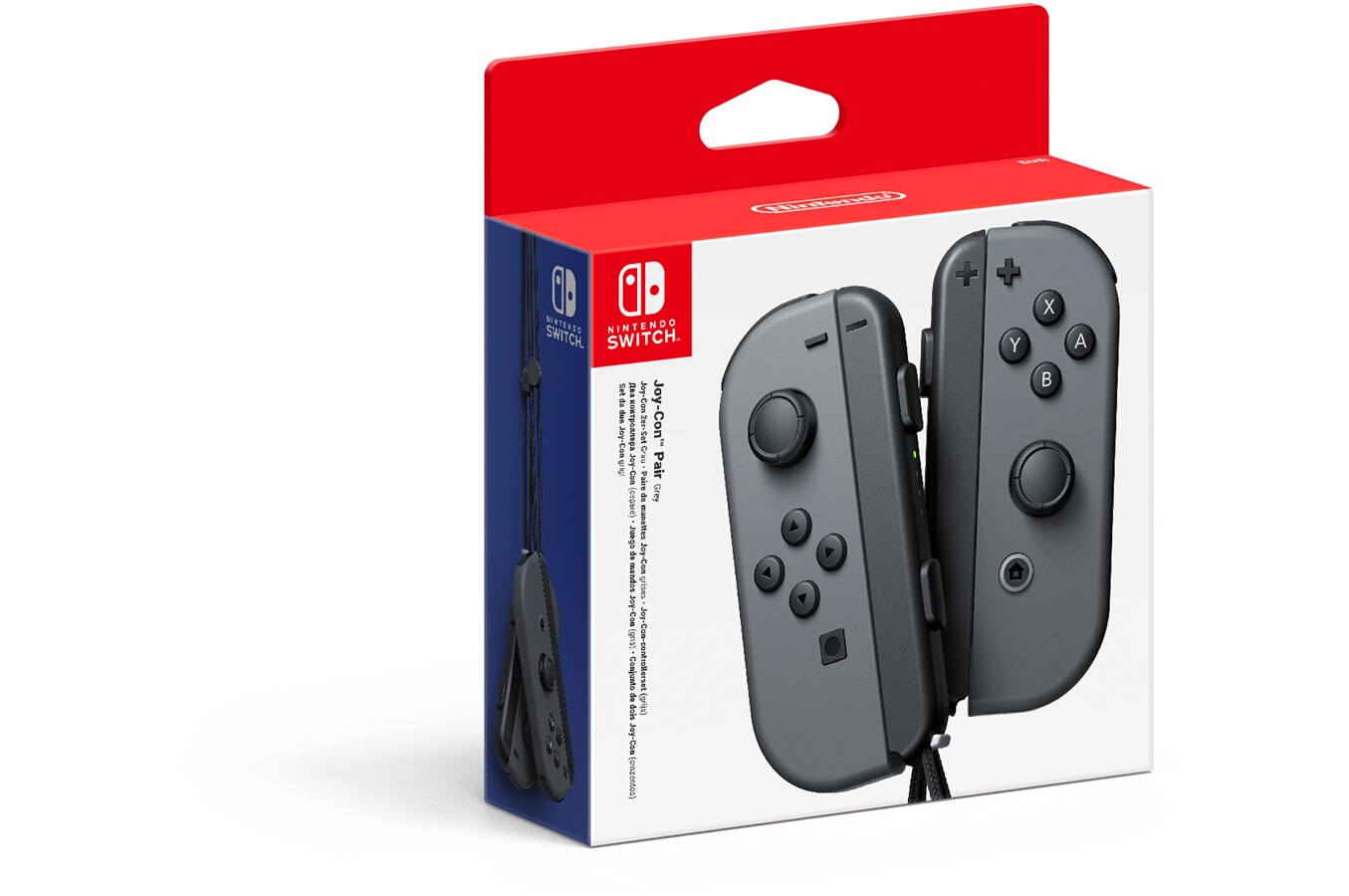 Consoles Switch Nintendo PAIRE DE JOYCON GAUCHE & DROITE GRISE (4291700) Darty