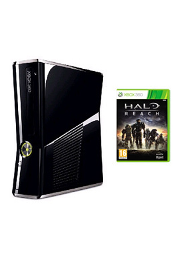 Consoles Xbox 360 Microsoft XBOX 250GO+HALO REACH (3331199) Darty