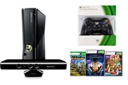 Microsoft XBOX 250GO + BATMAN ARKHAM CITY + DARKSIDERS 2 + MANETTE