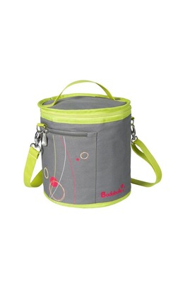 Décoration enfant BADABULLE Sac Repas Isotherme Taupe Anis