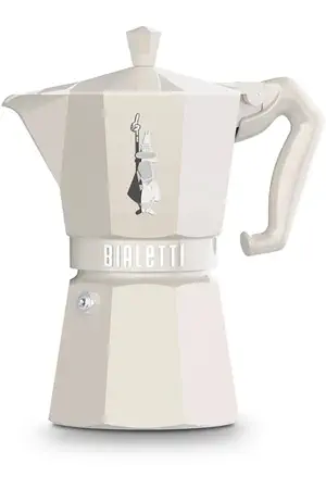 Cafeti Re Italienne Ou Piston Bialetti Moka Exclusive Tasses Beige