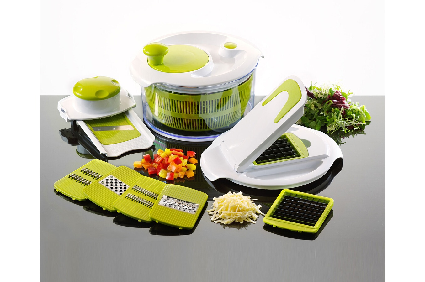 Accessoire de découpe Kitchen Cook MANDOLINE ML8 + ESSOREUSE (4135369