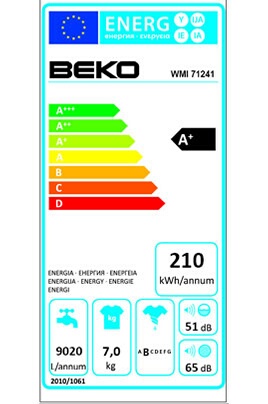 Beko WMI71241 BLANC