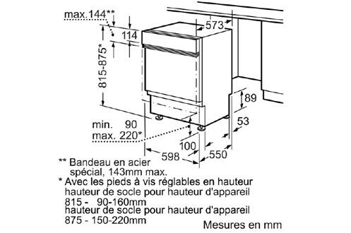 Siemens SN55M237EU BLANC