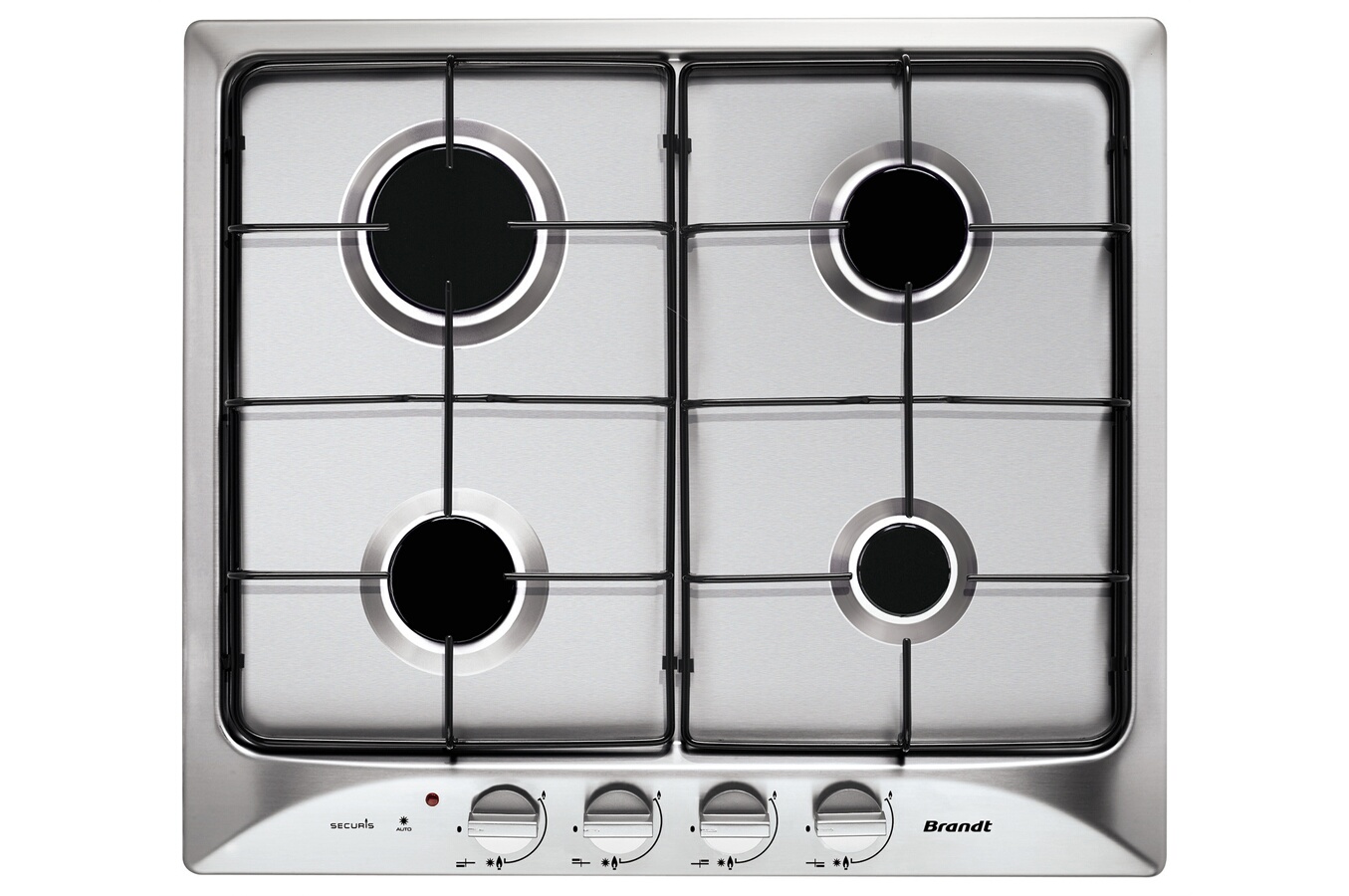 Plaque gaz Brandt TE1016X (3711072) Darty