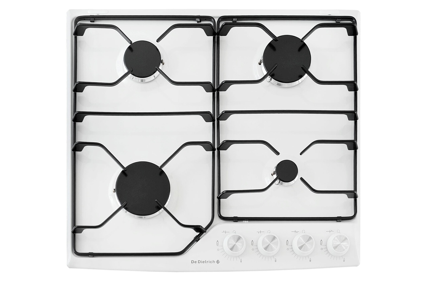 Plaque gaz De Dietrich DTE1110W BLANC DTE1110W (3489167) Darty