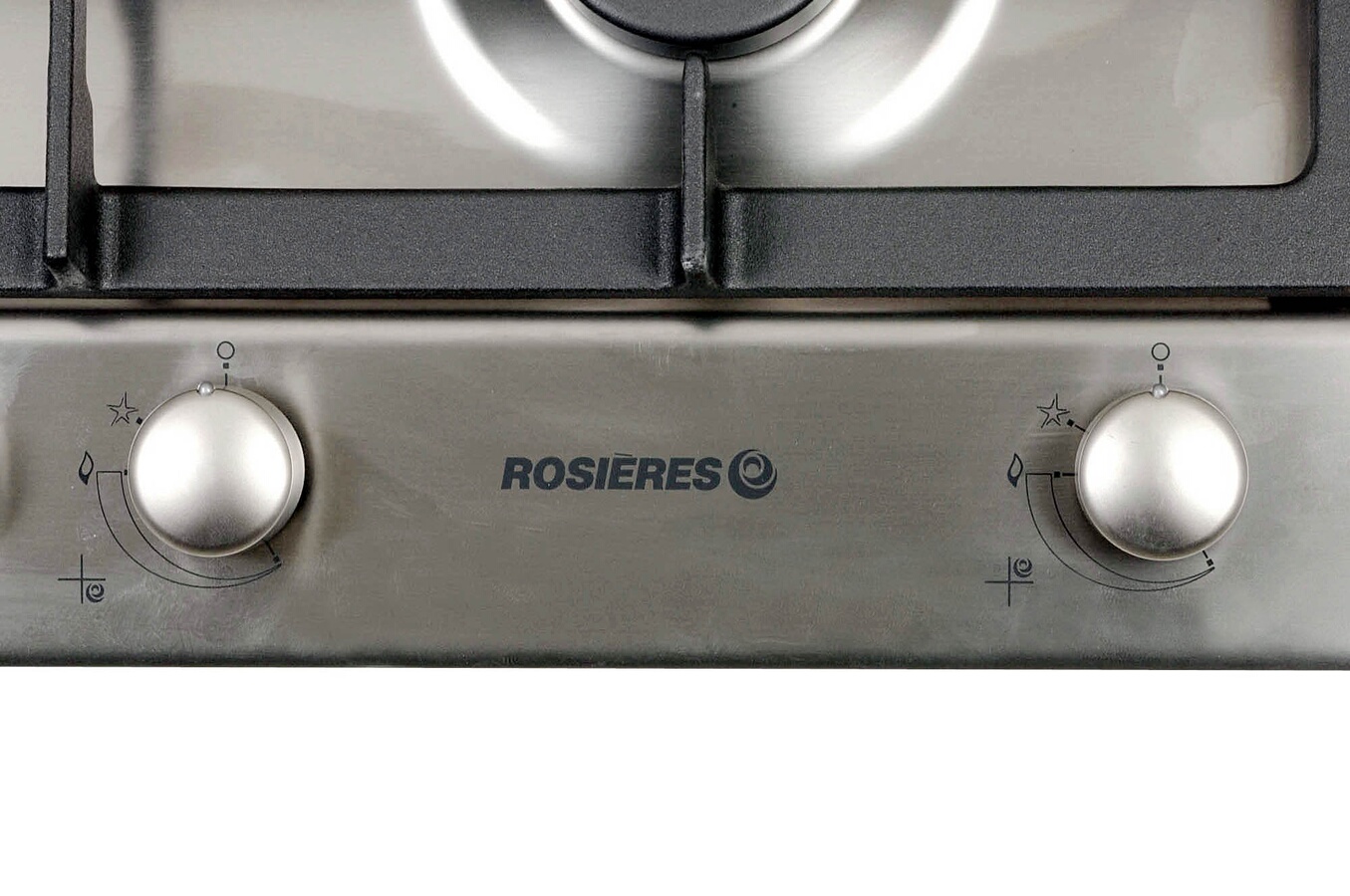 Plaque gaz Rosieres RTF 44 SF INOX RTF44SF (2403307) Darty
