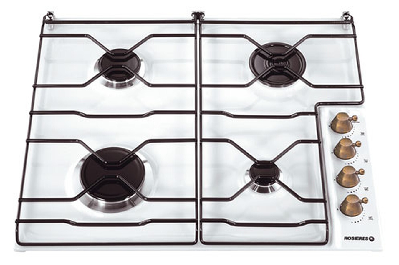 Plaque gaz Rosieres TRS400RBV ROSE BLANC TRS400RBV (3353451) Darty