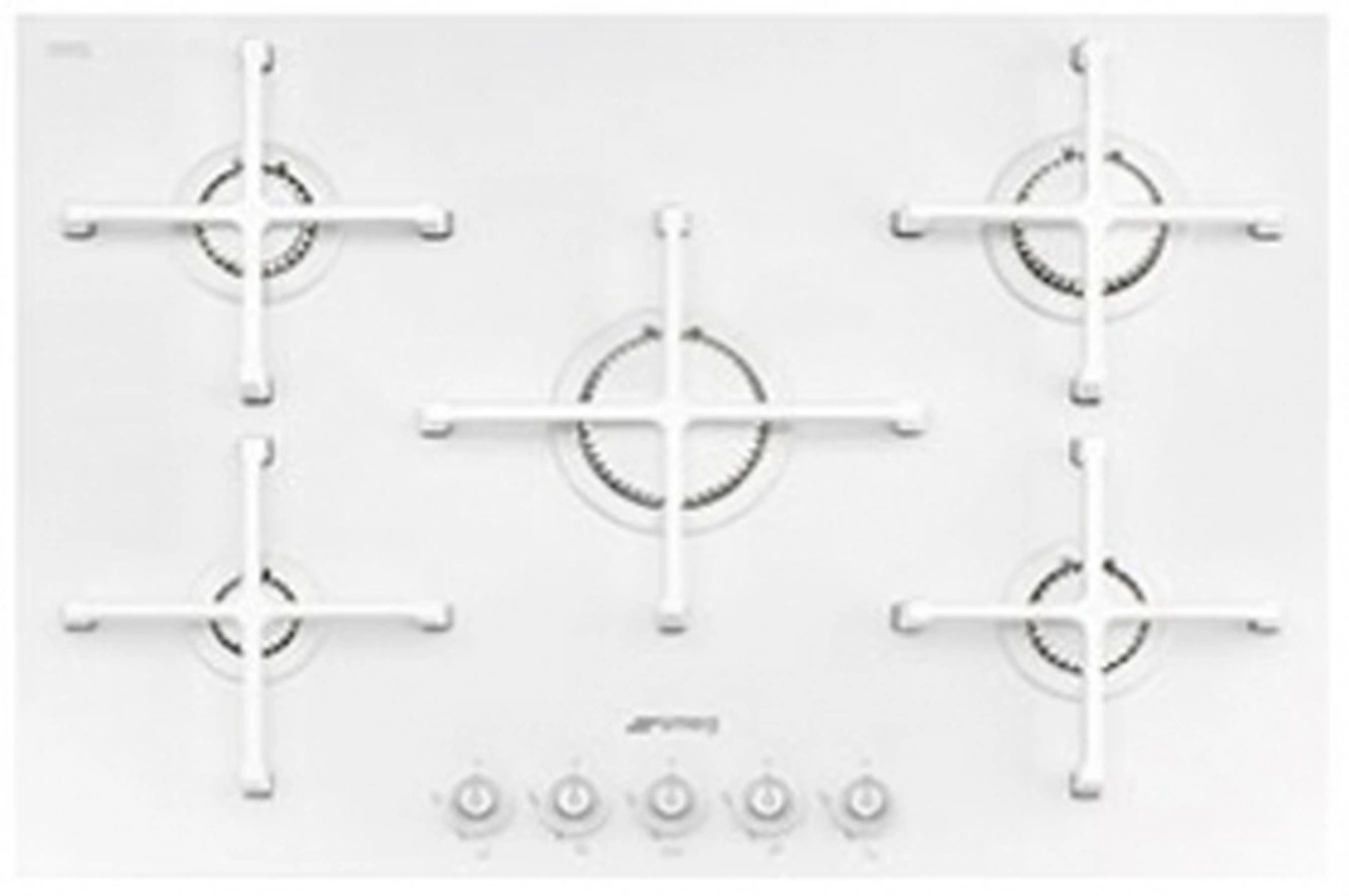 Plaque gaz Smeg PV175CB (4134133) Darty