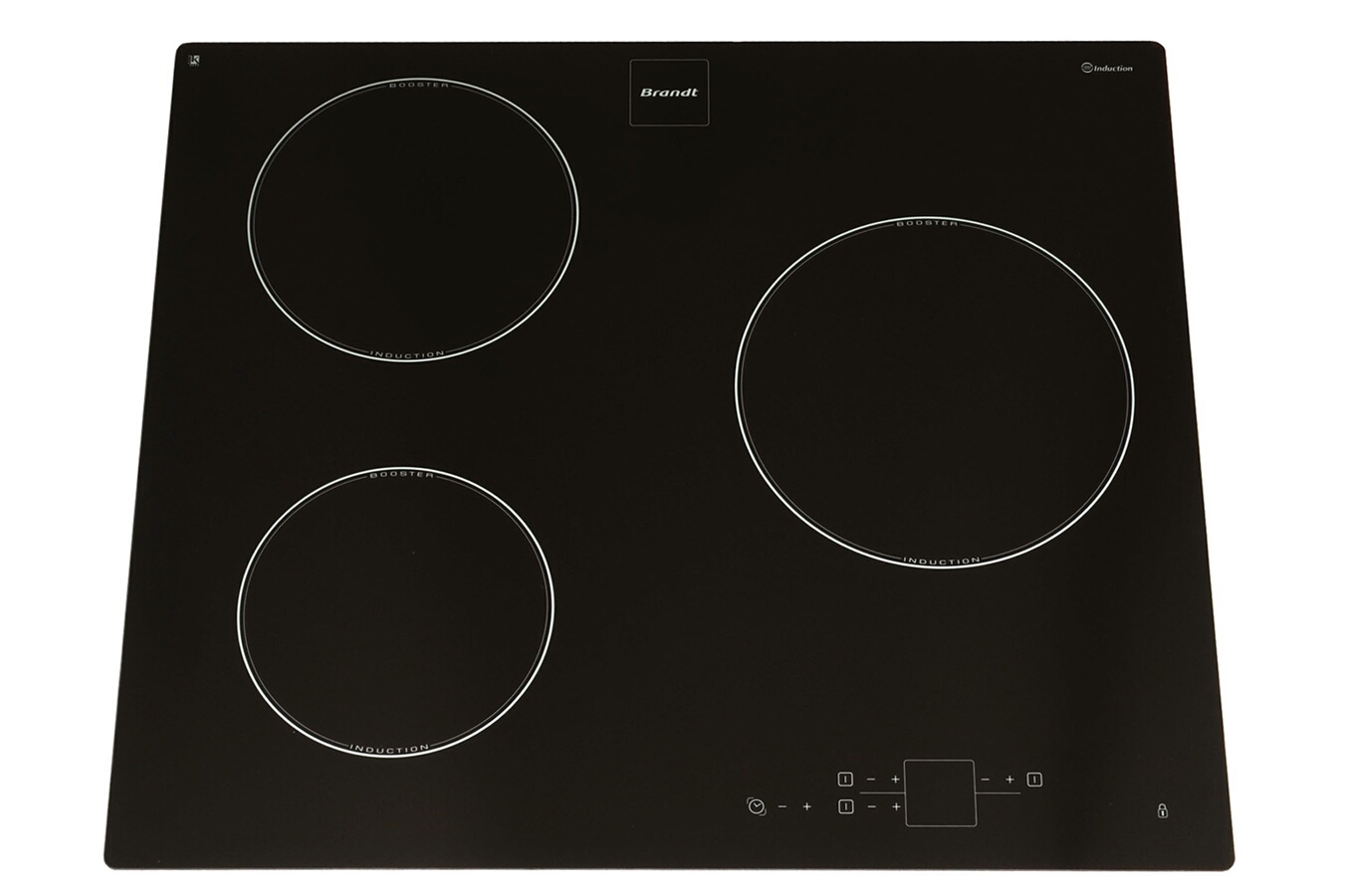 Plaque induction Brandt TI 614 BS1 NOIR TI614BS1 (2470535) Darty