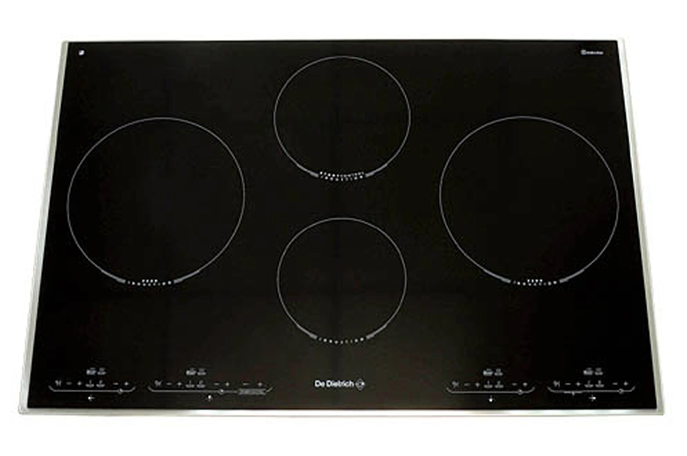 Plaque induction De Dietrich DTI 308 XE1 INOX DTI308XE1 (1682440) Darty