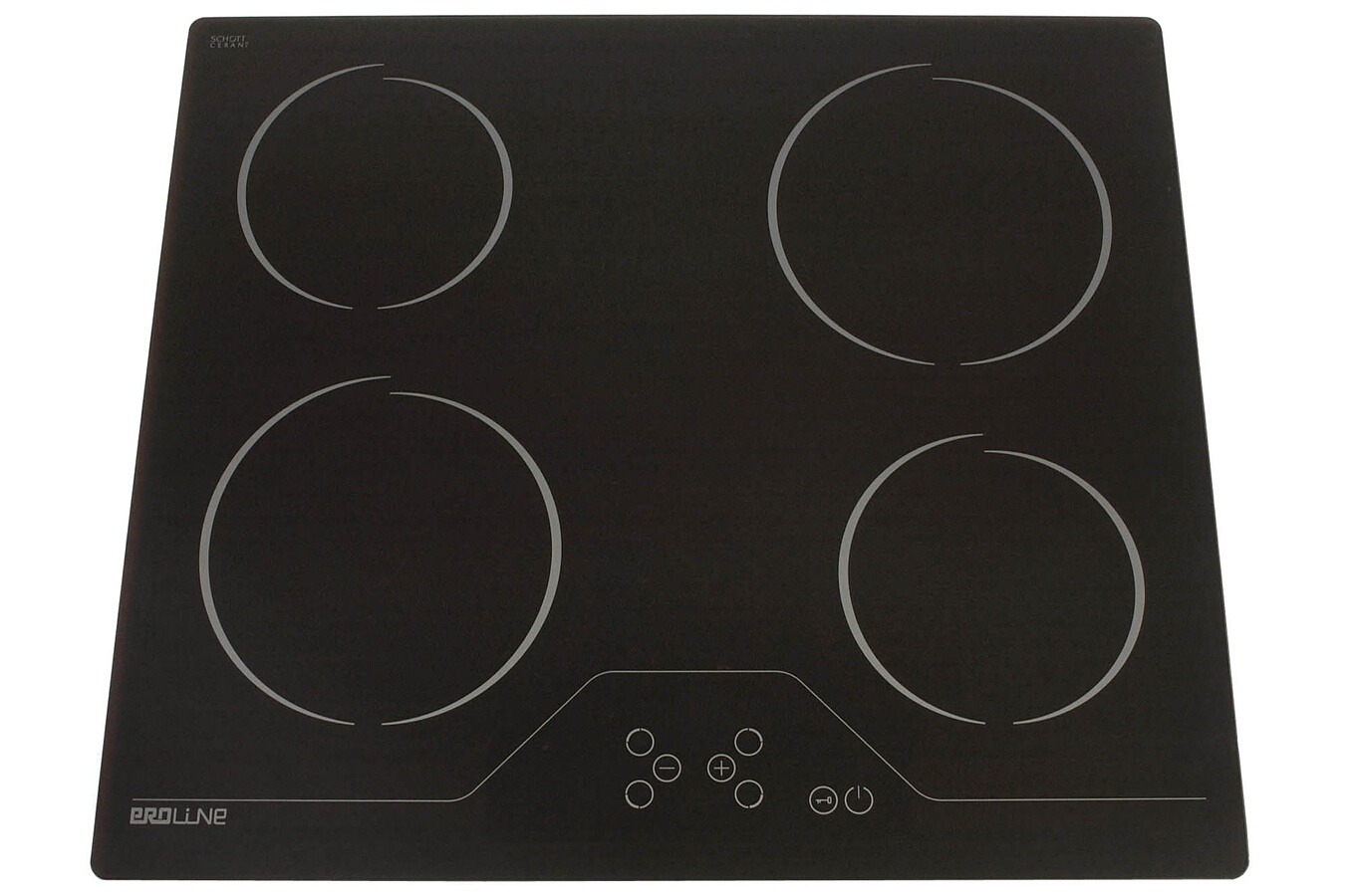 Plaque vitrocéramique Proline PCH 460 TE NOIR PCH 460 TE (2502674