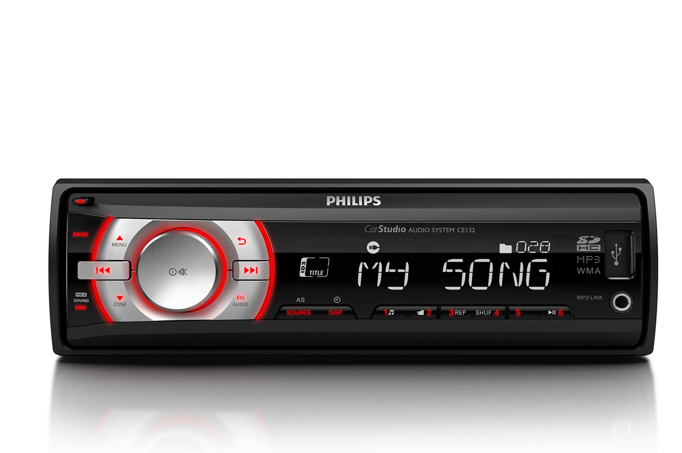 Autoradio Philips CE132 ce132 (4002172) Darty
