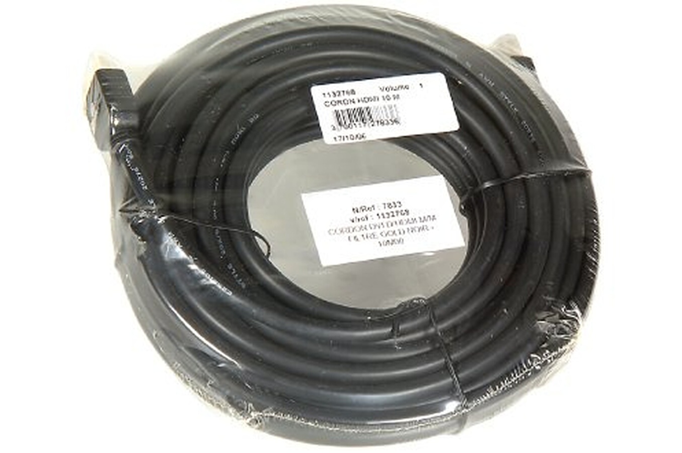 Cable video Proline HDMI 10M 7833 (1132768) Darty