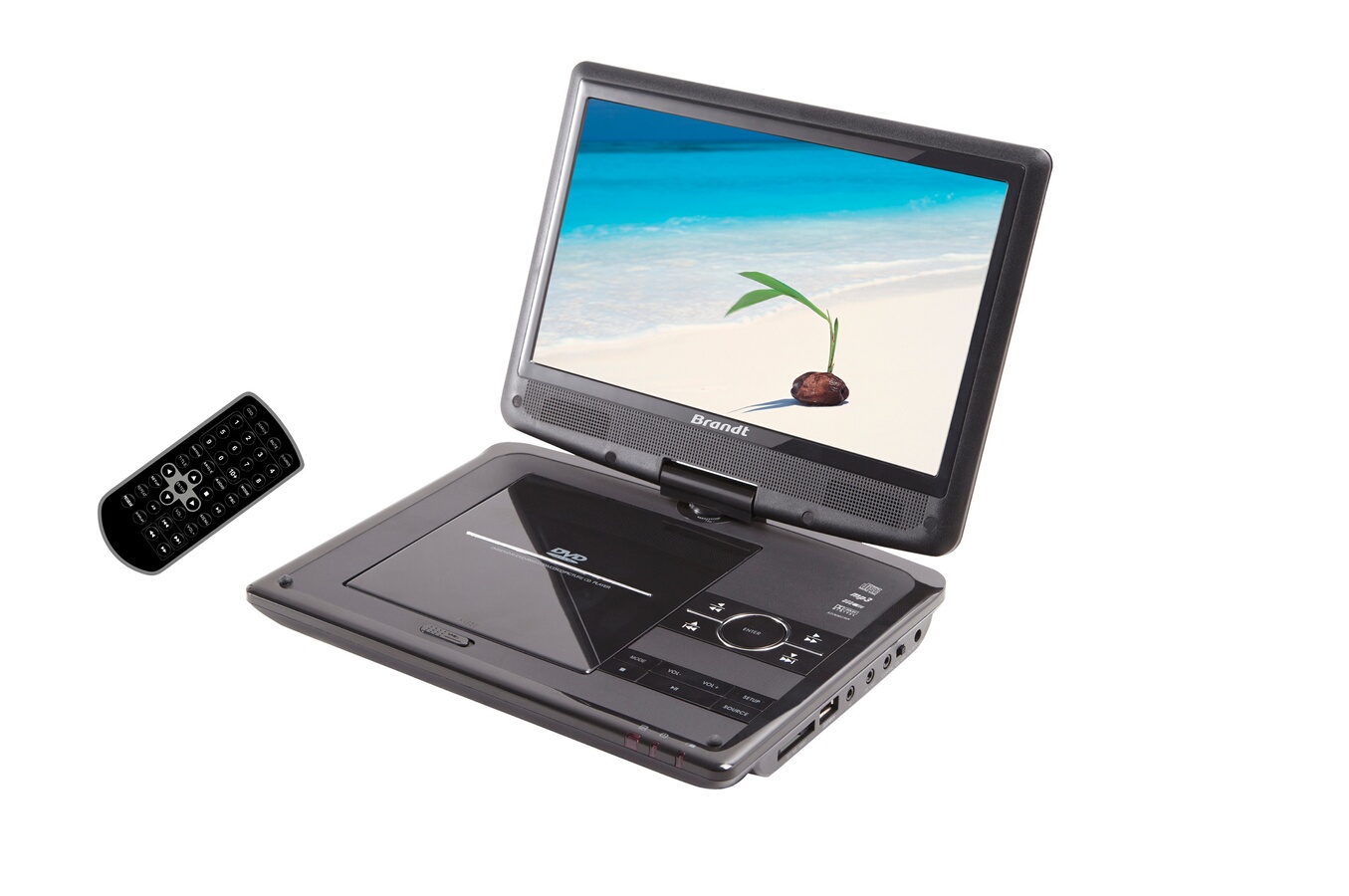 DVD portable Brandt BDVDP 1050 Noir (1352199) Darty DVD portable Brandt BDVDP 1050 Noir (1352199) Darty