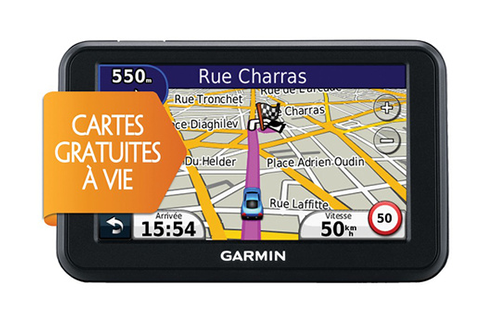 GPS Garmin NUVI 50 LM CARTE à VIE NUVI50LM (8860777)