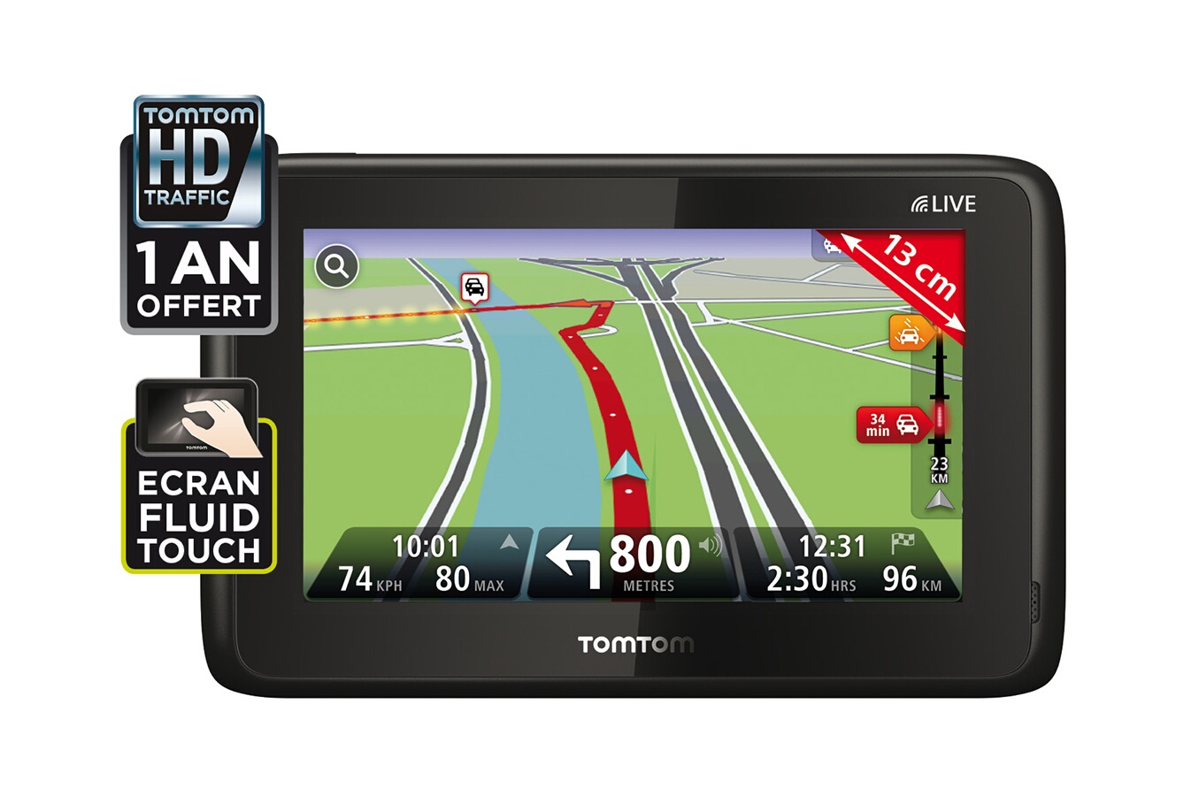 Pack GPS Tomtom GO LIVE 1005 + EUROPE XL CLASSIC (3555160)