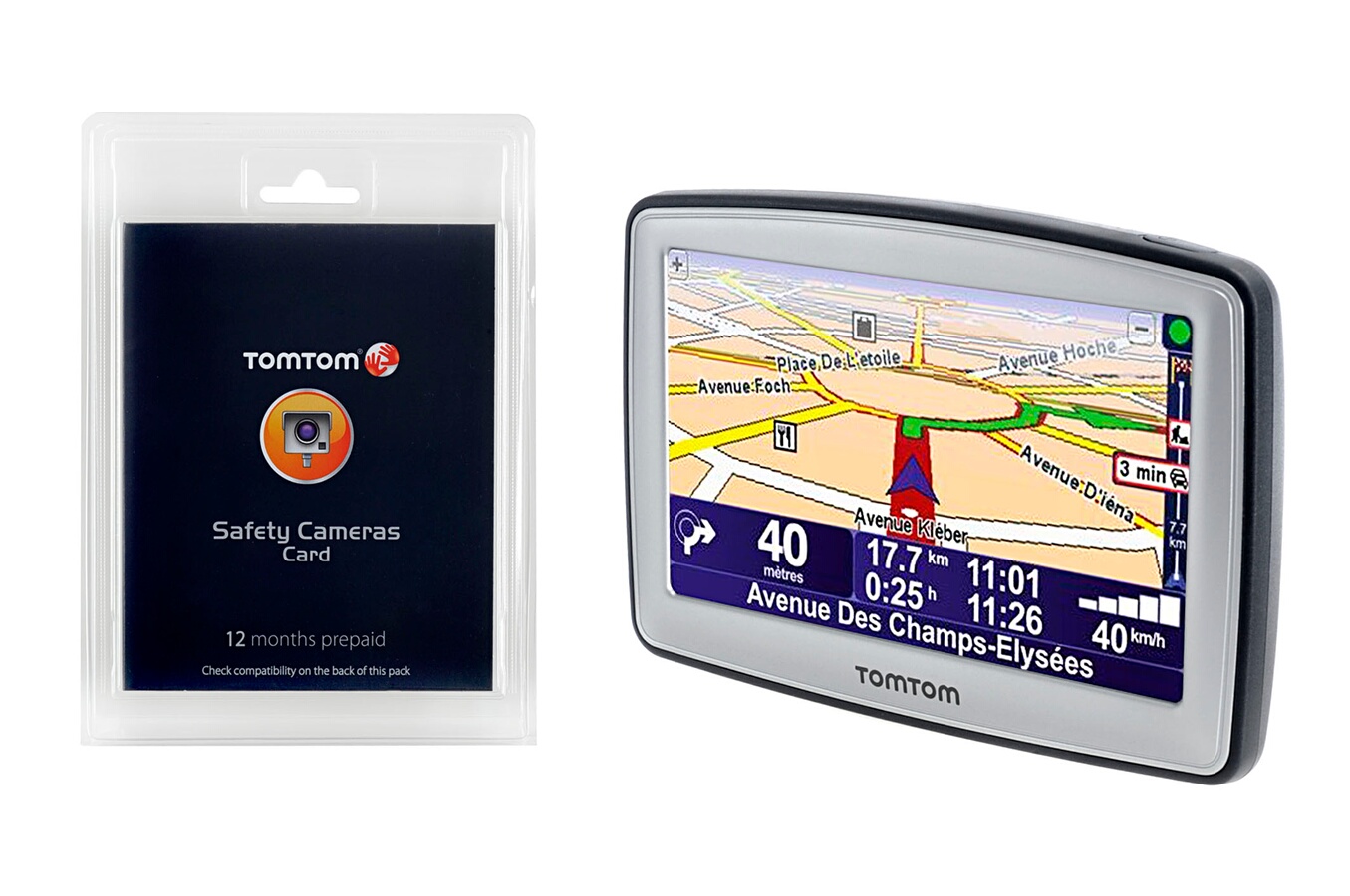 GPS Tomtom XL CLASSIC + CARTE RADARS 1 an XL CLASSIC+CARTE (3326098
