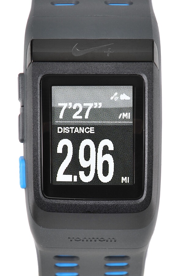 Montres sport Tomtom NIKE SPORT WATCH Noir/Bleu Montre (3621804) Darty