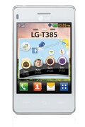 Lg T385 WIFI BLANC
