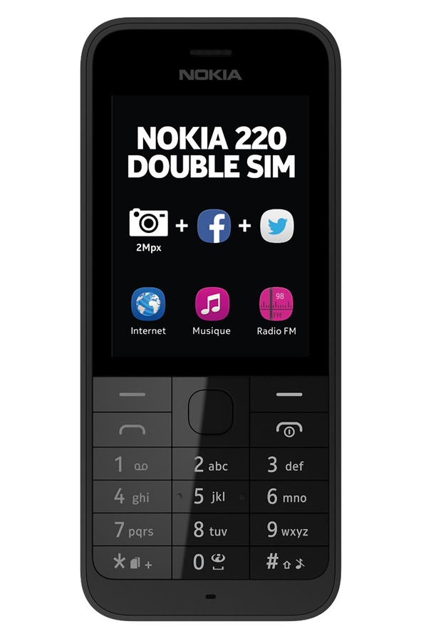 Smartphone Nokia 220 Dual Sim Noir