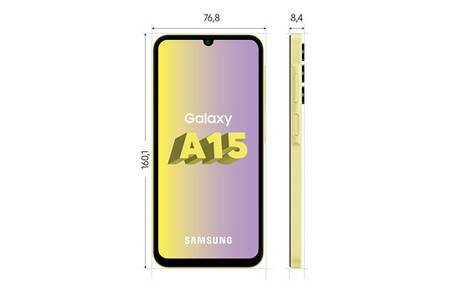 Smartphone Samsung Galaxy A Go Lime Sm A Fzydeub Darty