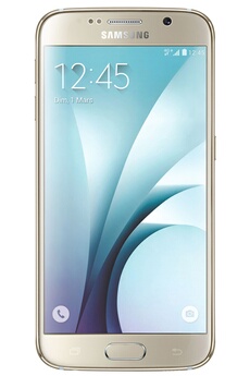 SAMSUNG Galaxy S6 Or Stellaire 32 Go 5.1 pcs - Android Lollipop 5.0 - 2550 mAh - 4G - 16 mpx ---3/4