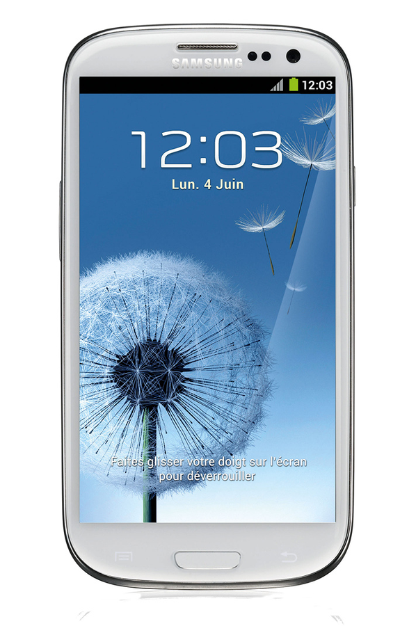 Mobile nu Samsung GALAXY SIII 4G BLANC