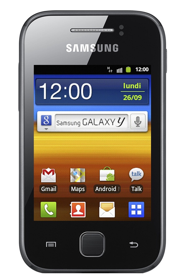 Smartphone Samsung Galaxy Y Noir (3774155) | Darty