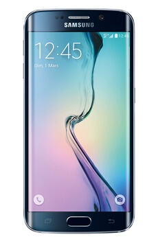 SAMSUNG Galaxy S6 Edge Noir Cosmos 32 Go 5.1 pcs - Android Lollipop 5.0 - 2600 mAh - 4G - 16 mpx - 3/4 fois sans frais par CB jusqu?au 24 Mars !