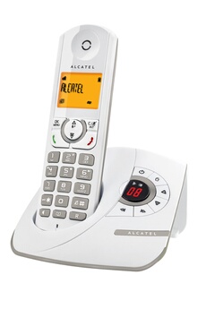 Téléphone sans fil Alcatel F 330 VOICE GREY