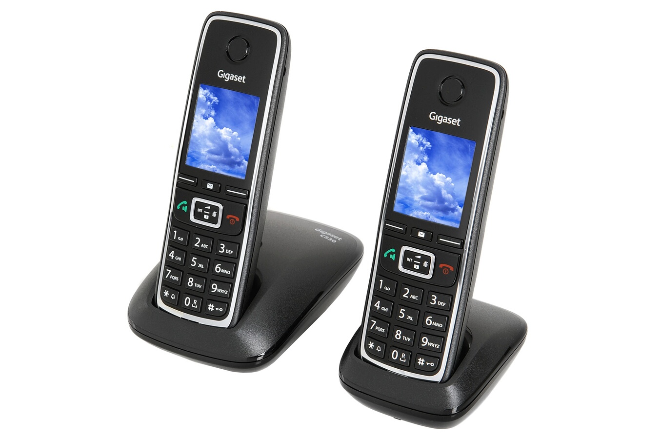 Téléphone Sans Fil Gigaset C530 DUO NOIR (3775356) | Darty