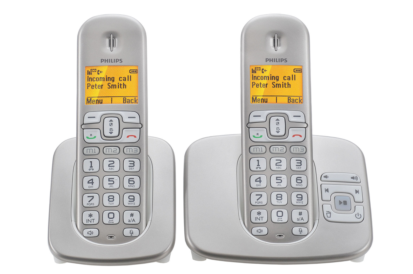 Téléphone sans fil Philips XL3952S DUO ARGENT XL3952S (3588084) Darty