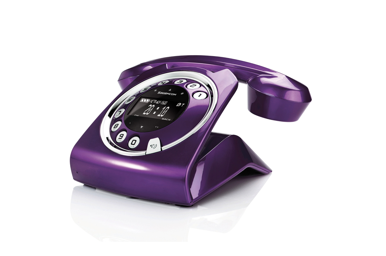 Téléphone sans fil Sagemcom SIXTY PRUNE SIXTY (3610969) | Darty