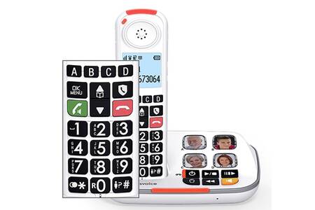 T L Phone Sans Fil Swissvoice Xtra Duo Pour S Nior Avec R Pondeur