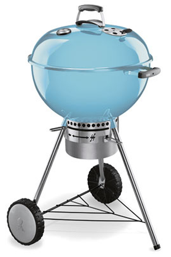 barbecue weber bleu