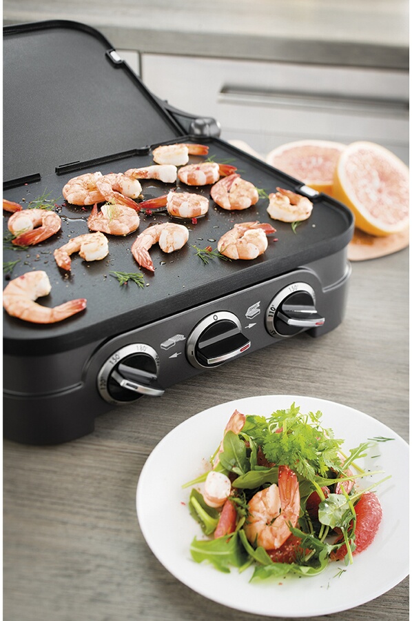 Grilleviande Cuisinart Griddler GR40E (4131738) Darty