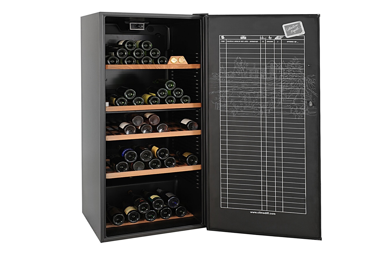 Cave multitempératures Climadiff CLP234N (3606139) Darty