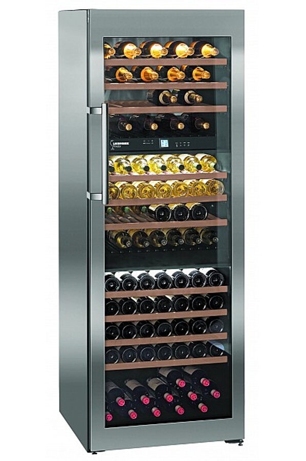 Cave multitempératures Liebherr WTES 5872 21 INOX cave à vin
