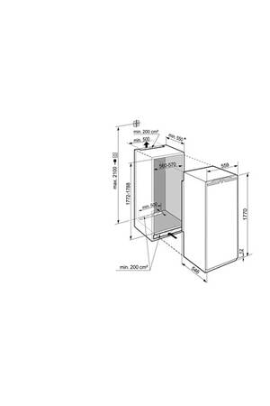 Cong Lateur Armoire Liebherr Sifnf Niche De Cm Sifnf