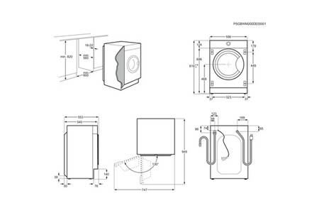 Lave Linge Hublot Aeg Lfr W Bi Darty