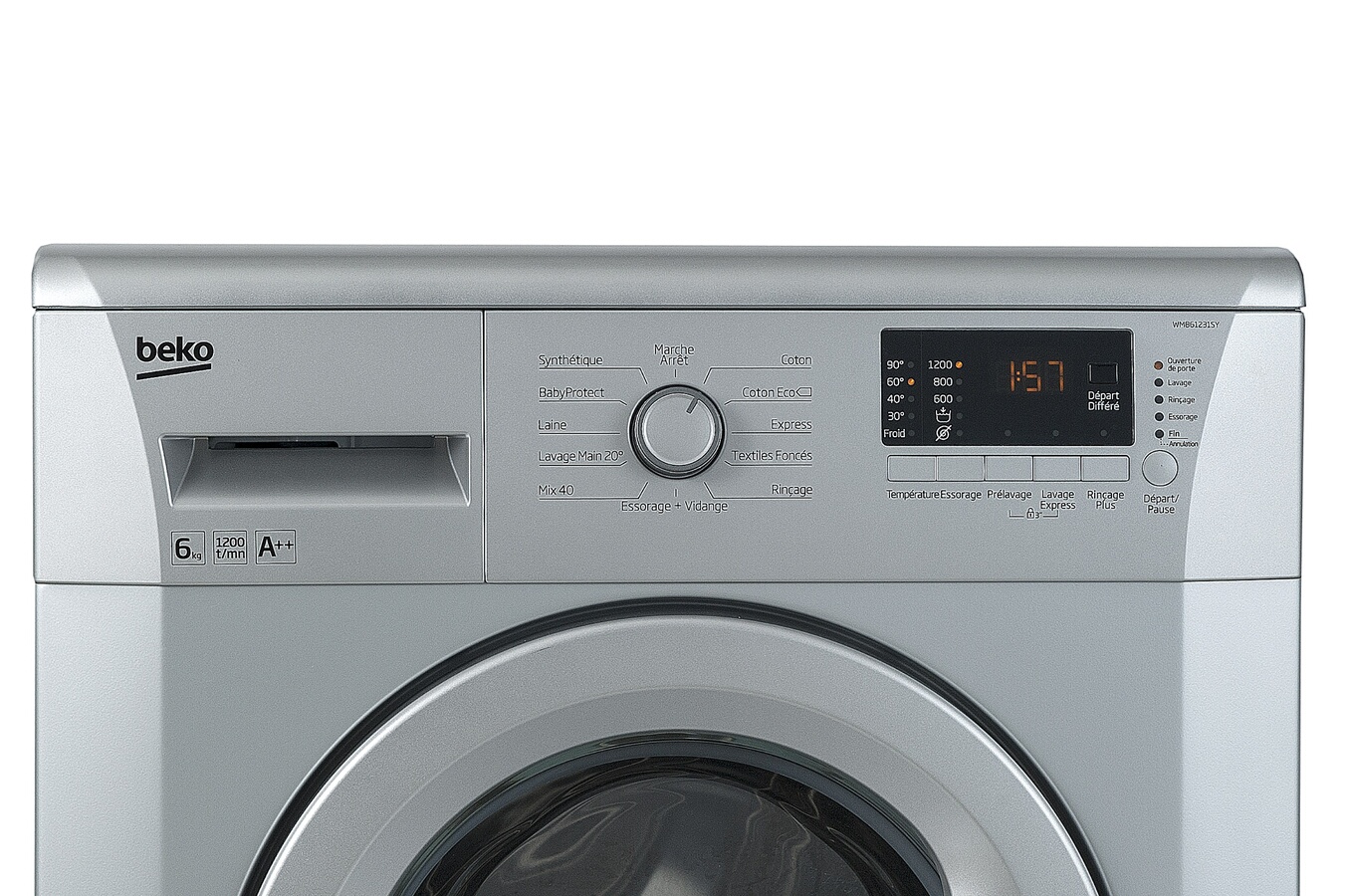 lave linge hublot beko wmb61231sy silver wmb61231sy lave linge hublot beko wmb61231sy silver wmb61231sy