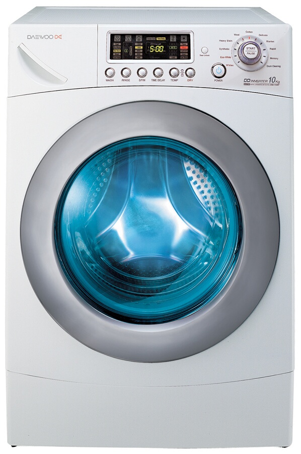 Lave Linge Hublot Daewoo Dwd E E Blanc Darty