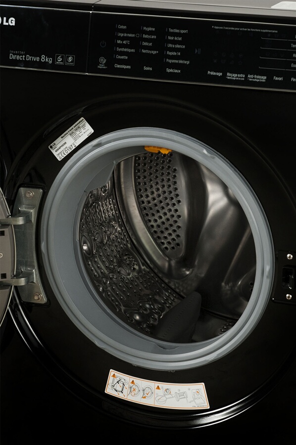 Lave Linge Hublot Lg F Bl Direct Drive Noir F Bl Noir