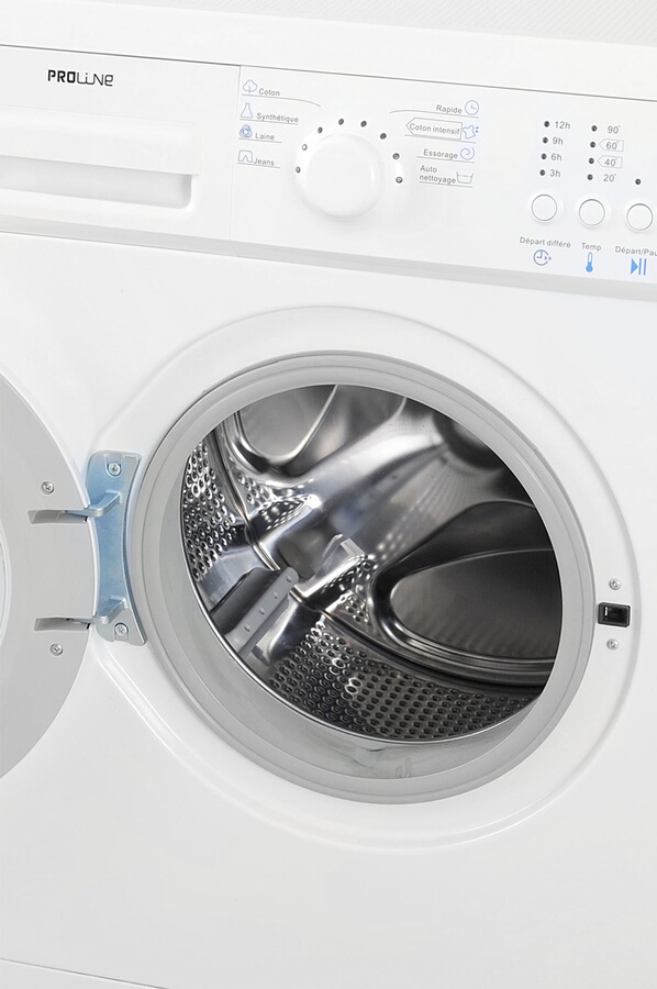 Lave linge hublot Proline PFL 126 WF BLANC (3703878) Darty
