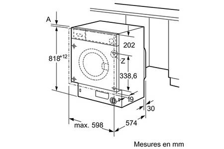 Lave Linge Hublot Siemens WI14W549FF ENCASTRABLE 60 CM WI14W549FF