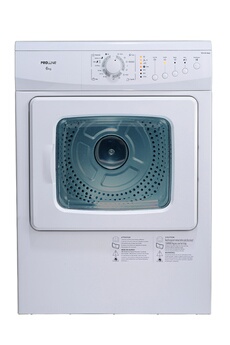 Sèche linge Proline TD 6 VE Glass BLANC