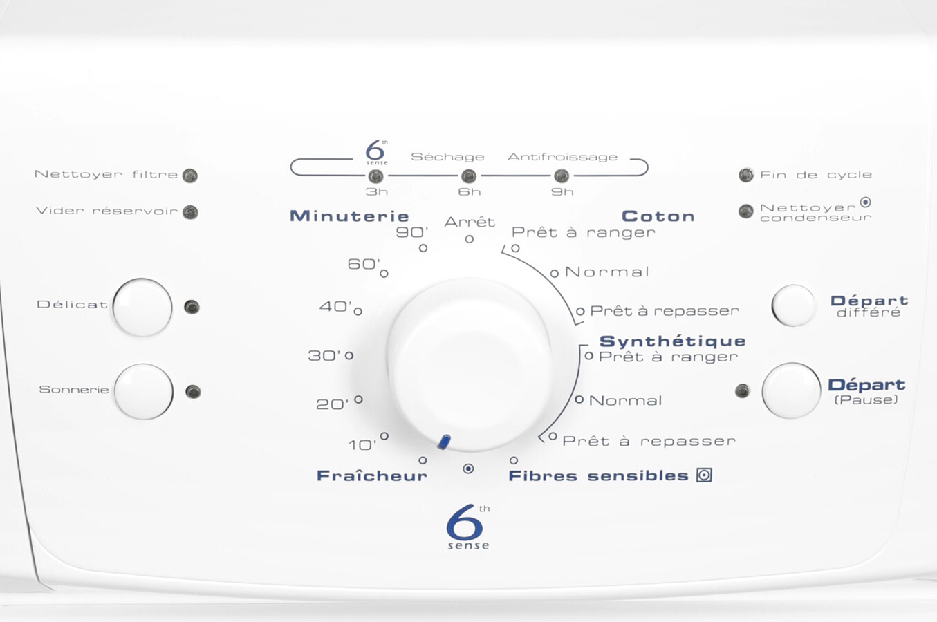 Notice D Utilisation Seche Linge Whirlpool 6ème Sens