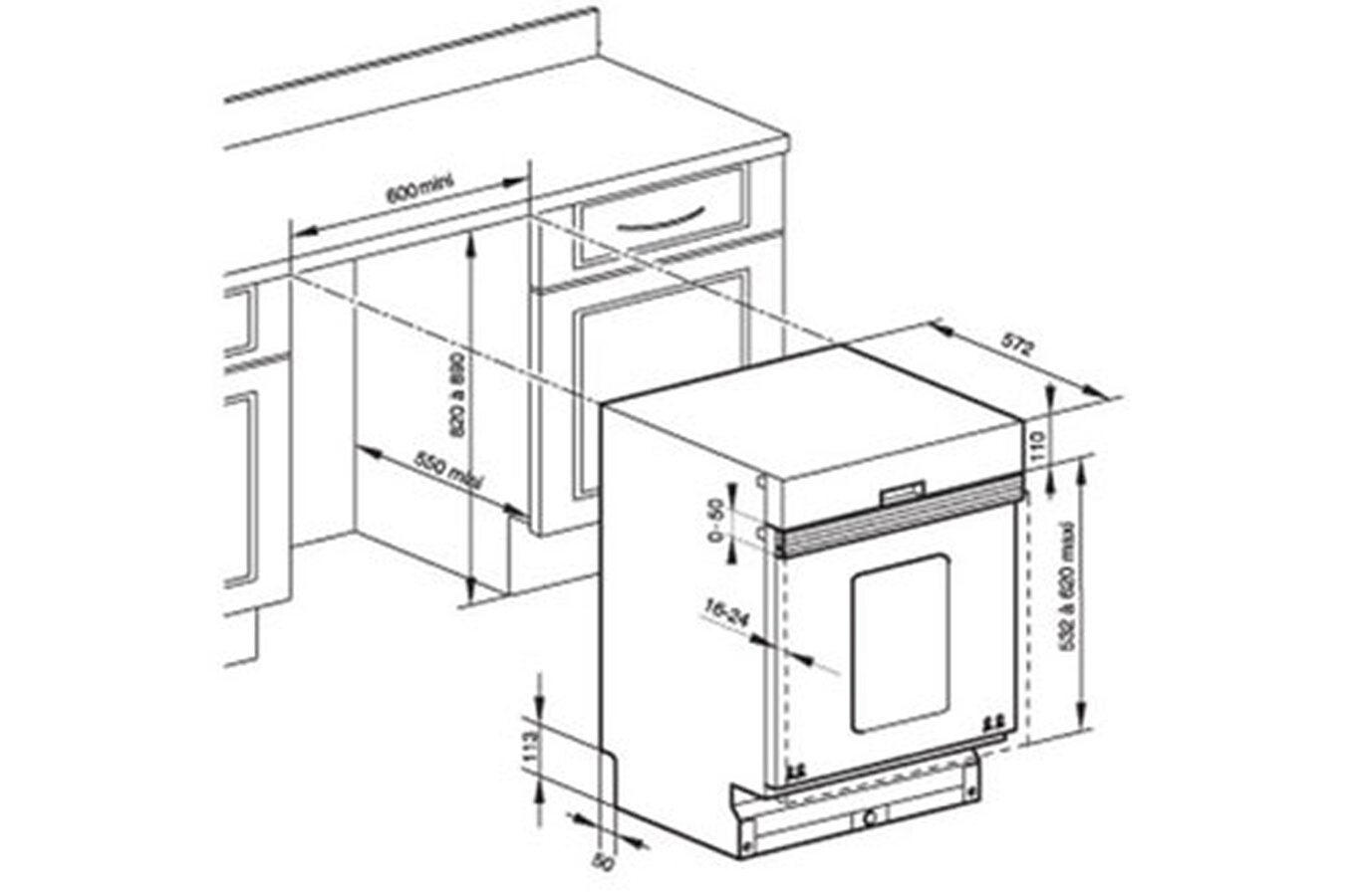 Lave vaisselle encastrable De Dietrich DVH 938 BE1 NOIR (3076385) Darty
