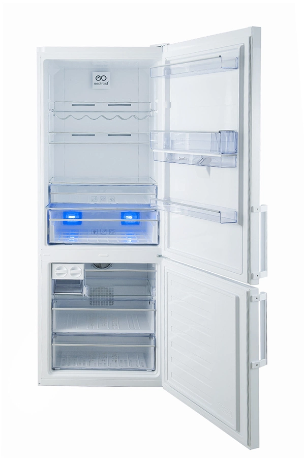 Refrigerateur Congelateur En Bas Beko RCNE520E31DW (4094646) | Darty